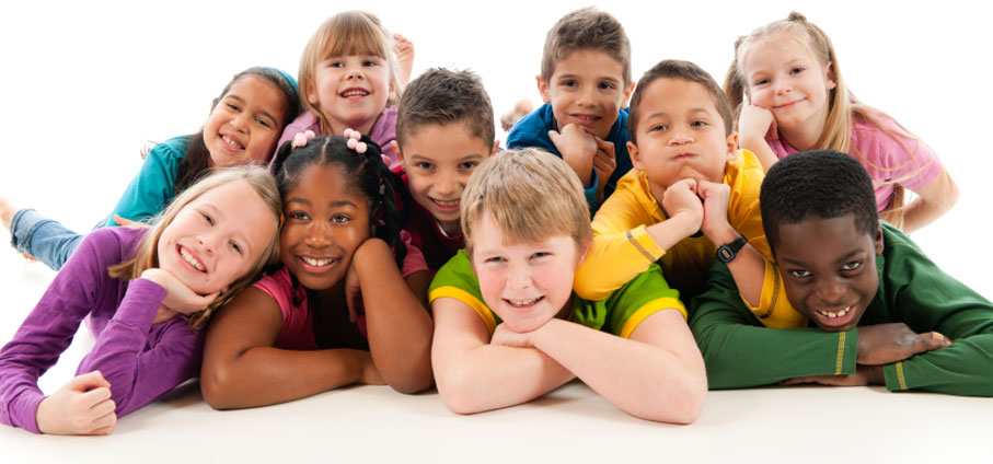 picture of many diverse children